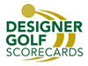 Designer Golf Scorecards